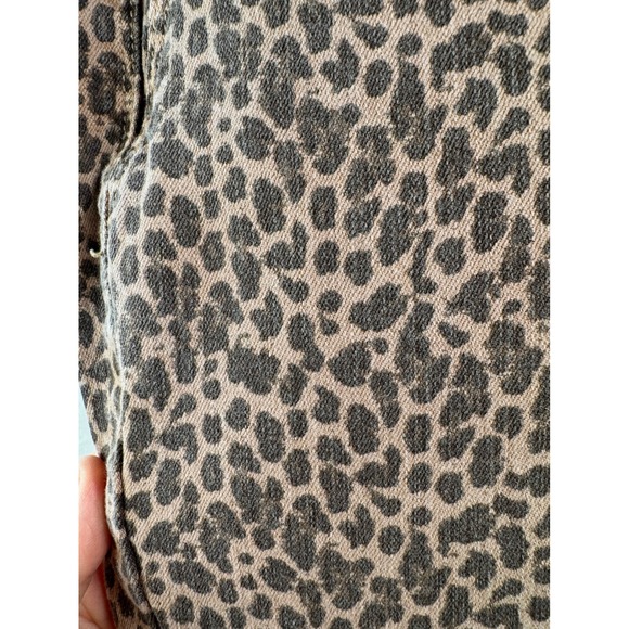 J Jill Denim Leopard Print Authentic Fit Slim Ankle Jeans 90s chic Size 20 - Picture 5 of 7